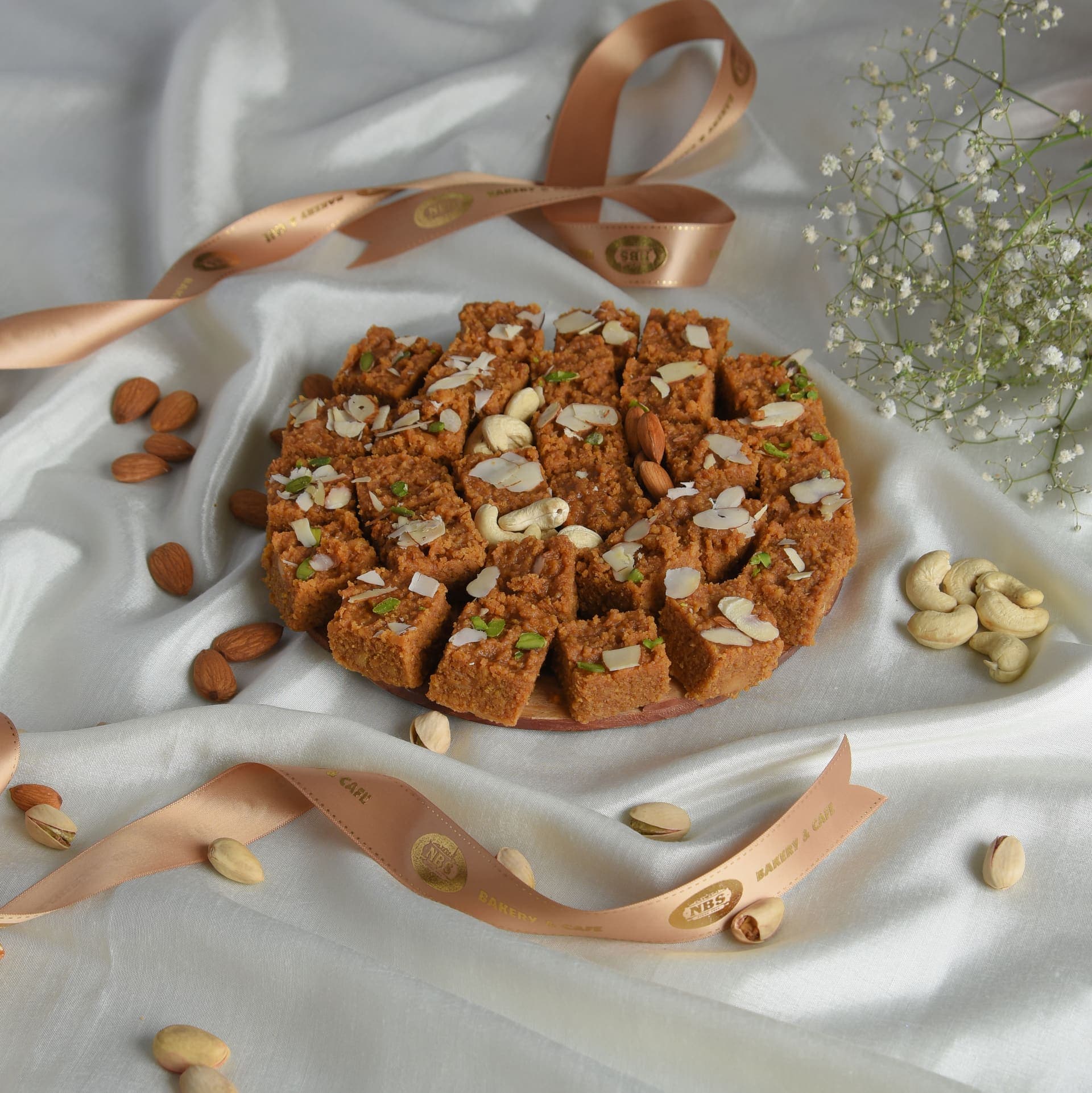 Ghee Barfi made with pure desi ghee